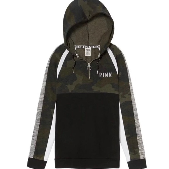 victoria secret camo hoodie